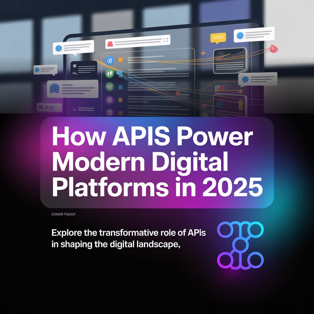 How APIs Power Modern Digital Platforms in 2025
